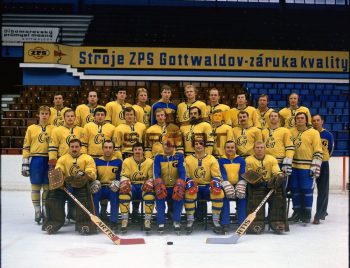 Hockey team TJ Gottwaldov (Zlin)